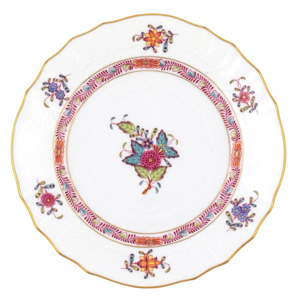 Herend Chinese Bouquet Bread And Butter Plate Dinnerware Herend Multicolor 