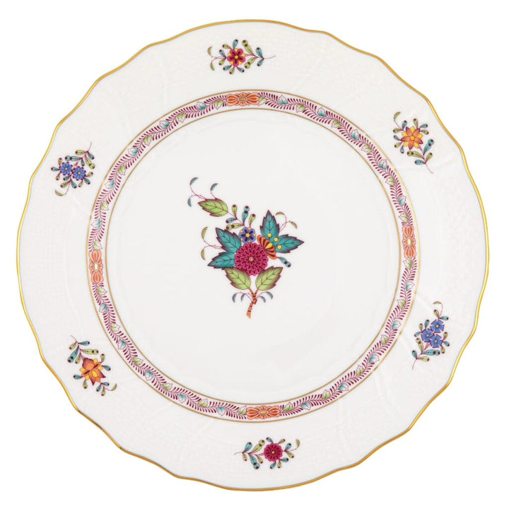 Herend Chinese Bouquet Dinner Plate Dinnerware Herend Multicolor 