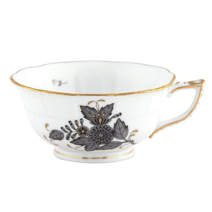 Herend Chinese Bouquet Tea Cup Dinnerware Herend Black 