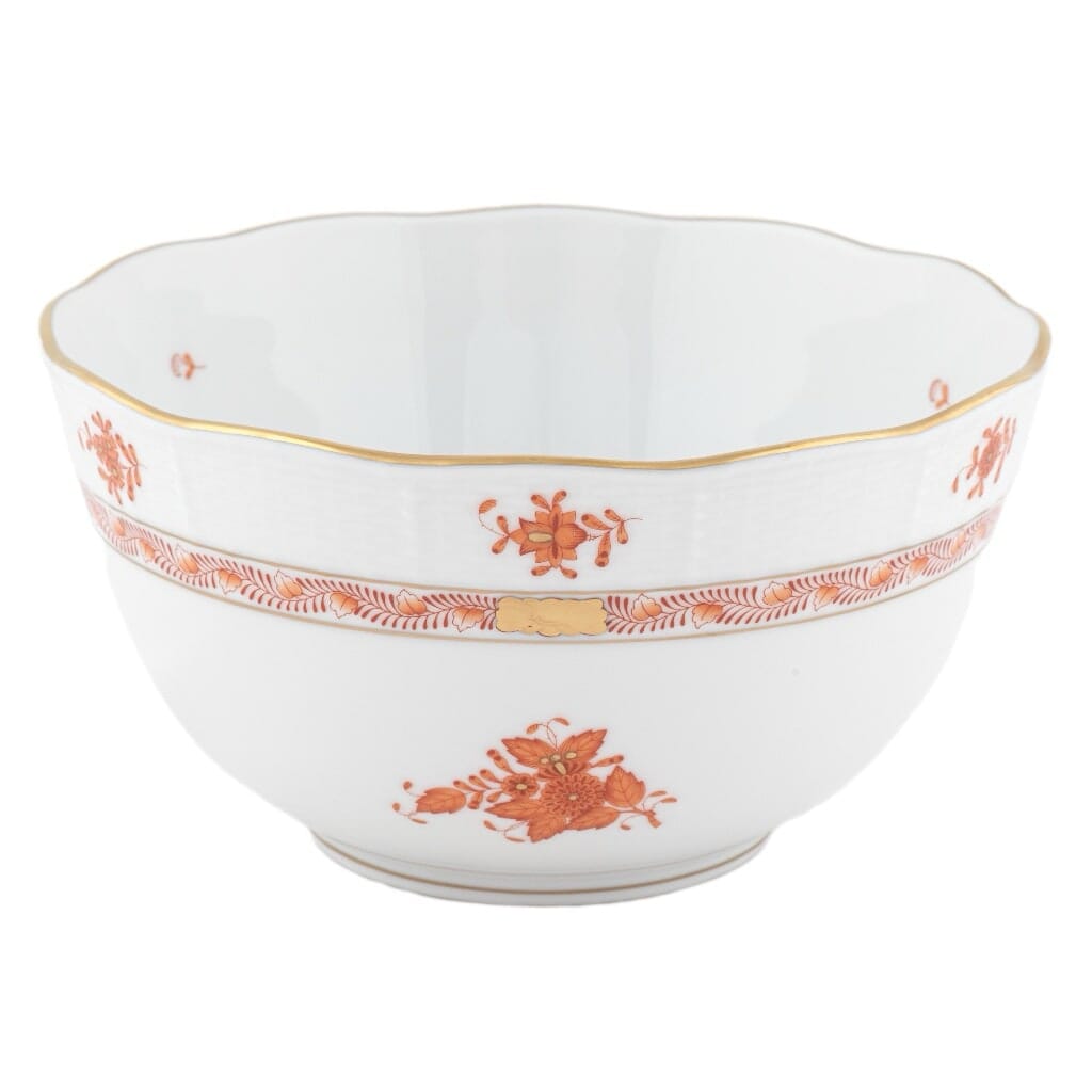 Herend Chinese Bouquet Round Bowl Dinnerware Herend 