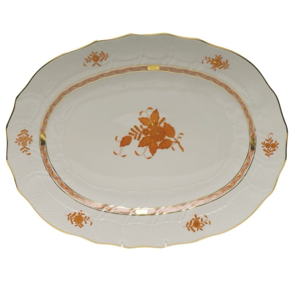 Herend Chinese Bouquet Platter Platters Herend Rust 