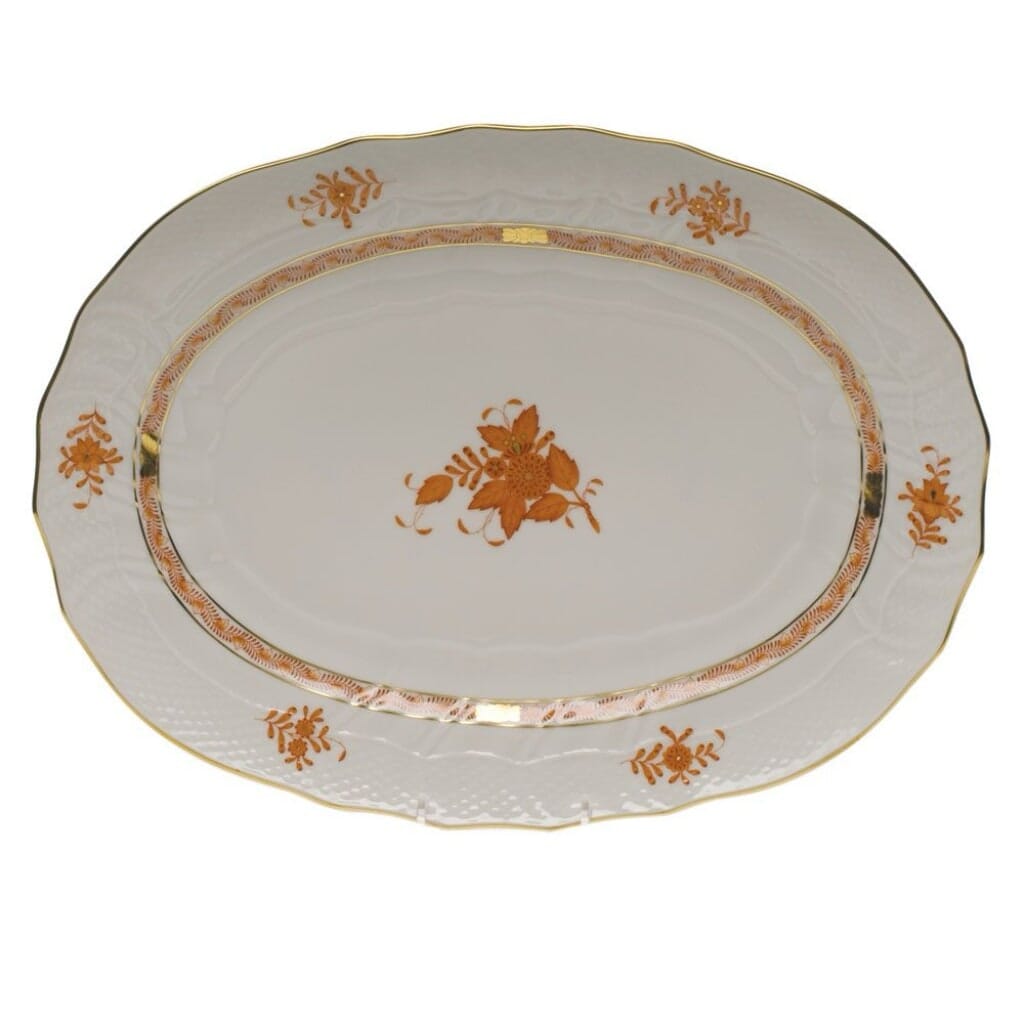 Herend Chinese Bouquet Platter Platters Herend Rust 