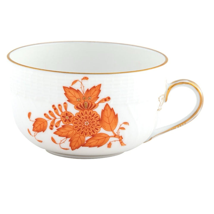 Herend Chinese Bouquet Canton Cup Dinnerware Herend Rust 
