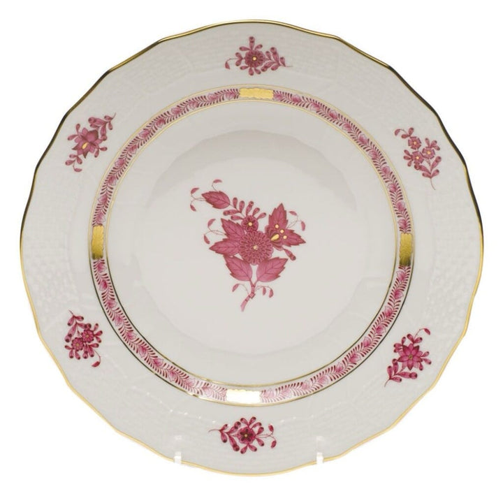 Herend Chinese Bouquet Dessert Plate Dinnerware Herend Raspberry 