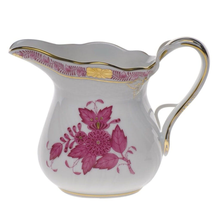 Herend Chinese Bouquet Creamer - 6 oz. Dinnerware Herend Raspberry
