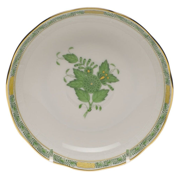 Herend Chinese Bouquet Mocha Saucer Dinnerware Herend Green 
