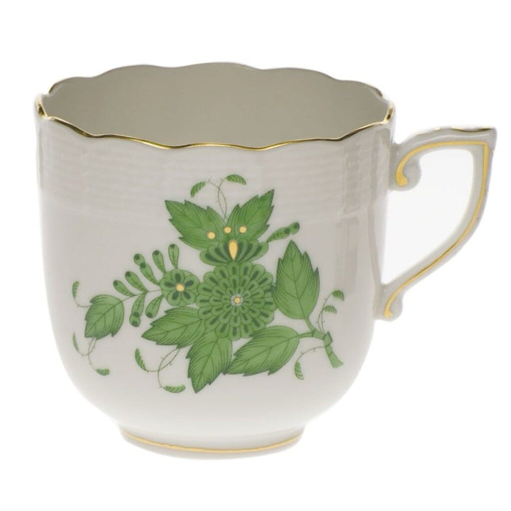 Herend Chinese Bouquet Mocha Cup Dinnerware Herend Green 