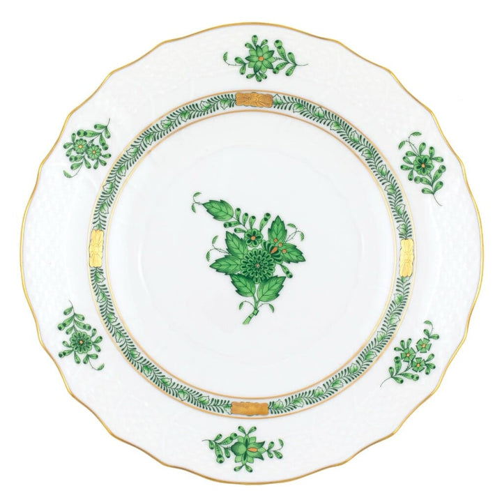 Herend Chinese Bouquet Salad Plate Dinnerware Herend Green 