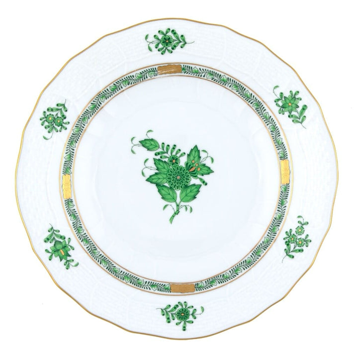 Herend Chinese Bouquet Dessert Plate Dinnerware Herend Green 