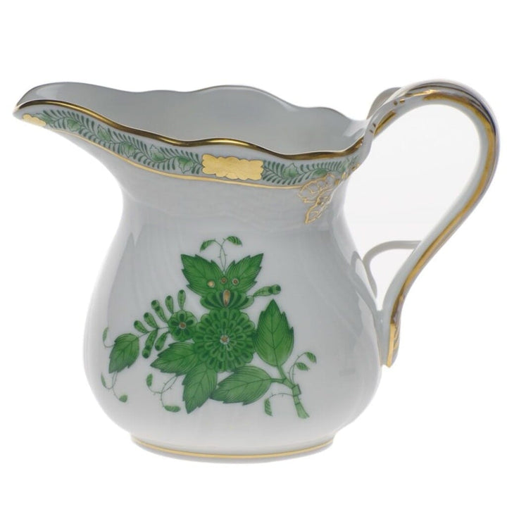 Herend Chinese Bouquet Creamer - 6 oz. Dinnerware Herend Green