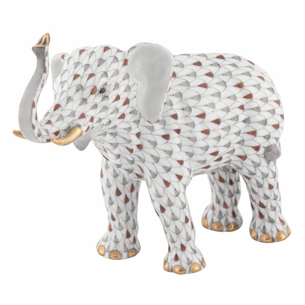 Herend Nativity Elephant Figurine Figurines Herend 