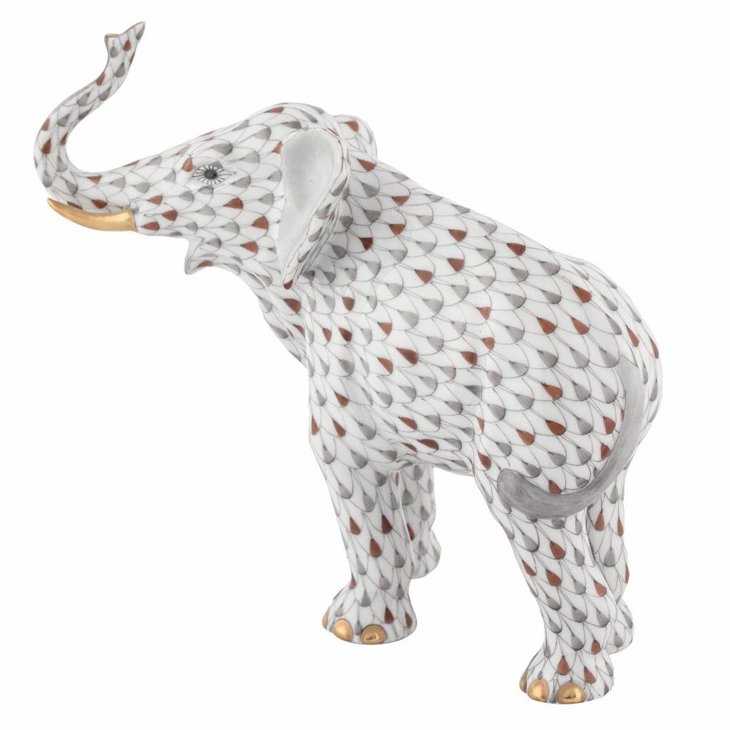 Herend Nativity Elephant Figurine Figurines Herend 