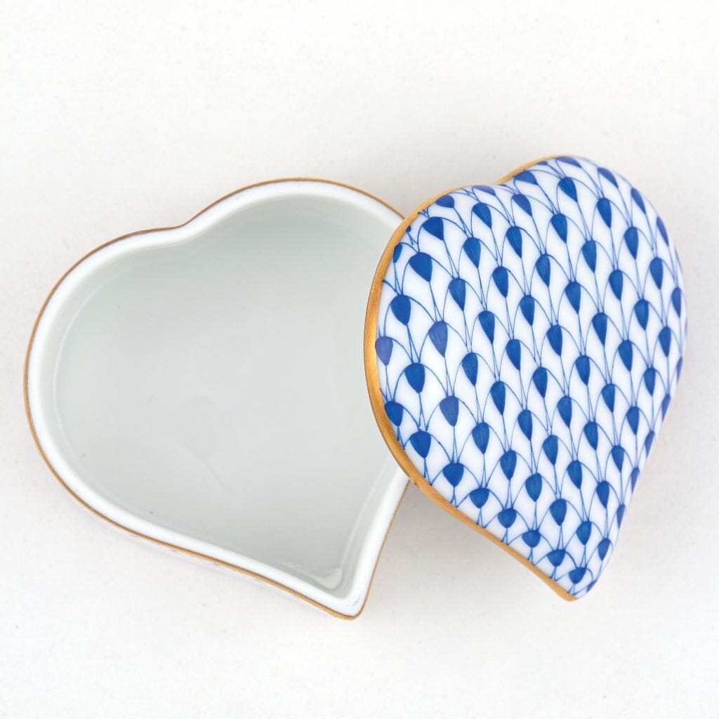 Herend Heart Box Figurines Herend 
