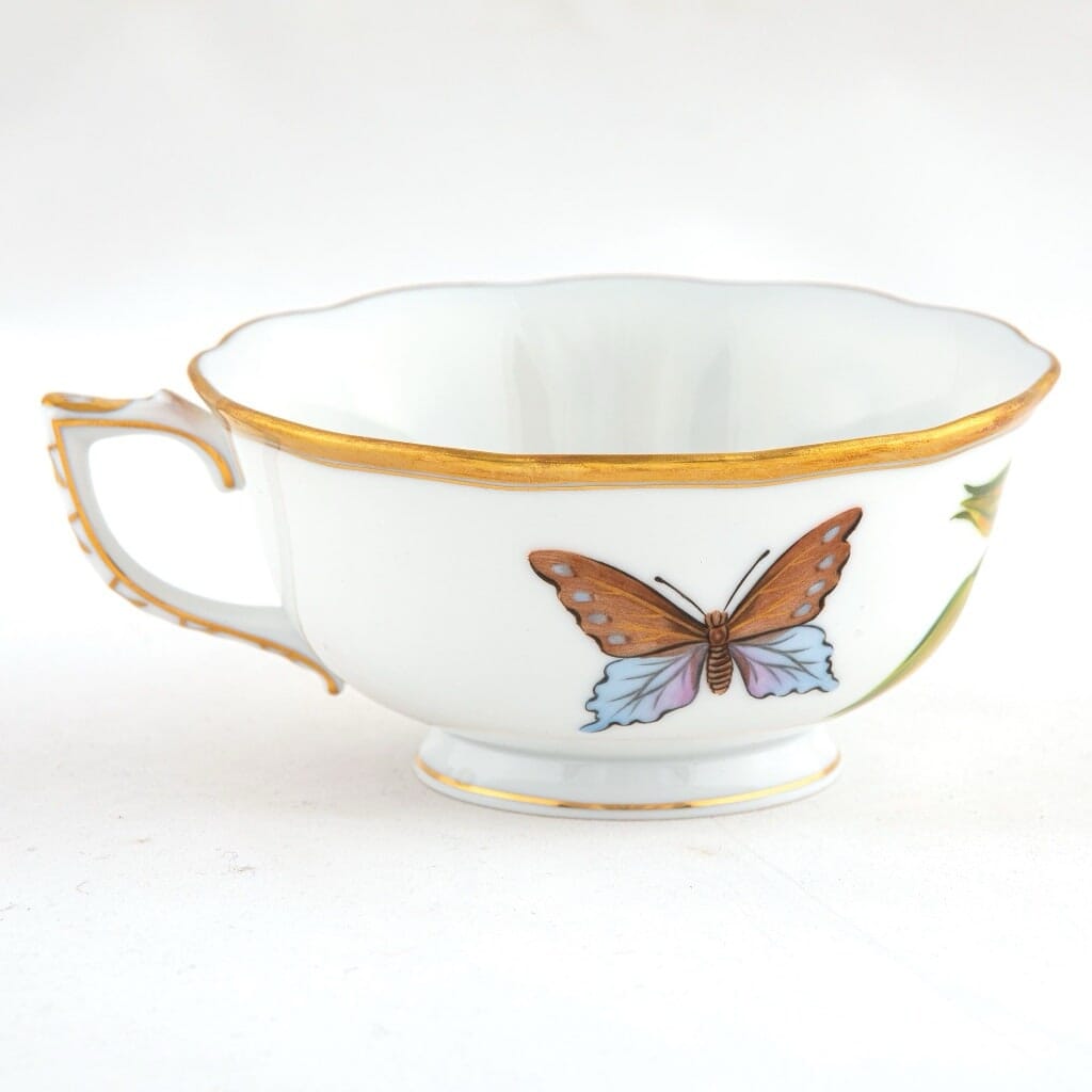Herend American Wildflower Tea Cup - Meadow Lily Dinnerware Herend 