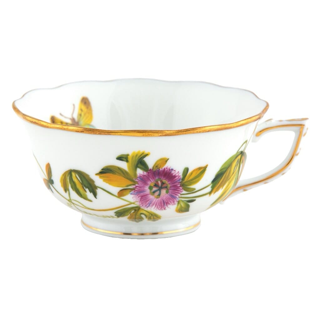 Herend American Wildflower Tea Cup - Passion Flower Dinnerware Herend 