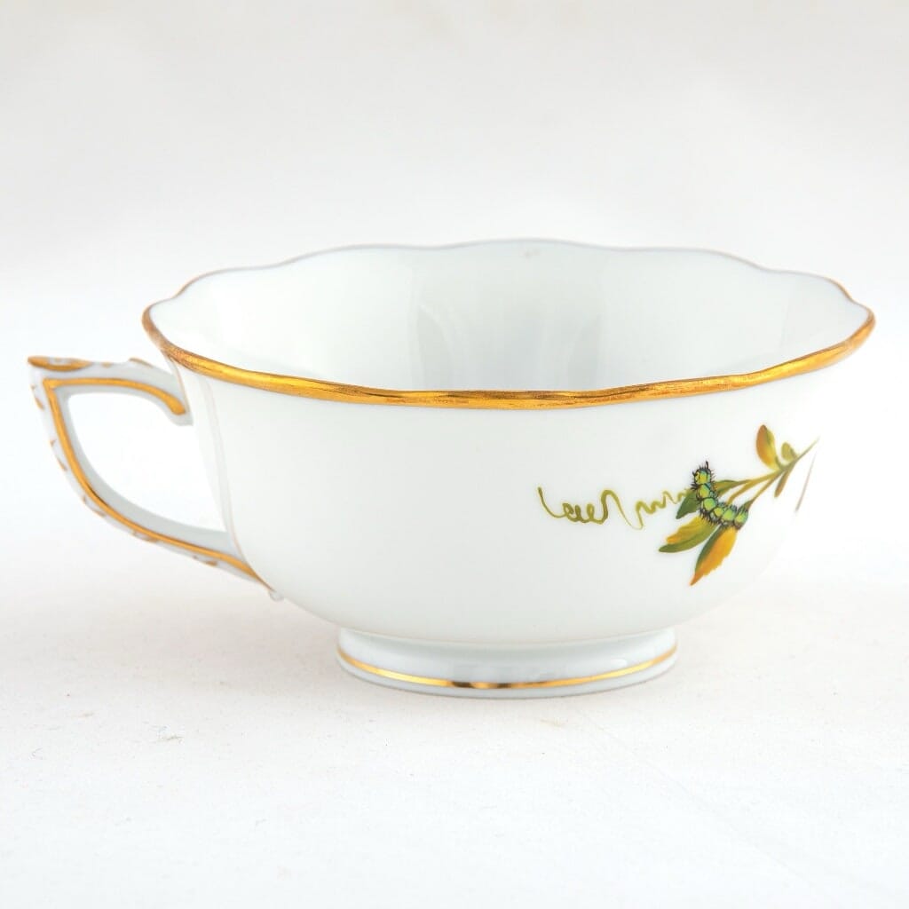 Herend American Wildflower Tea Cup - Passion Flower Dinnerware Herend 