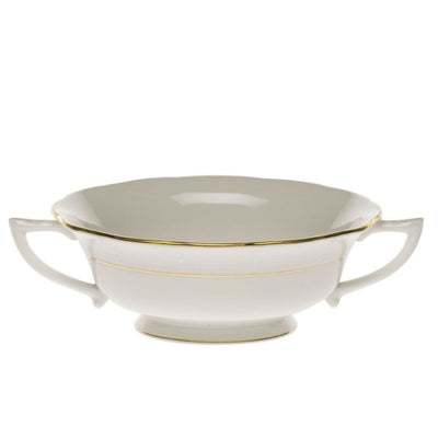 Herend Golden Edge Cream Soup Cup Dinnerware Herend 
