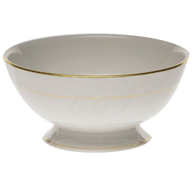 Herend Golden Edge Footed Bowl Dinnerware Herend 