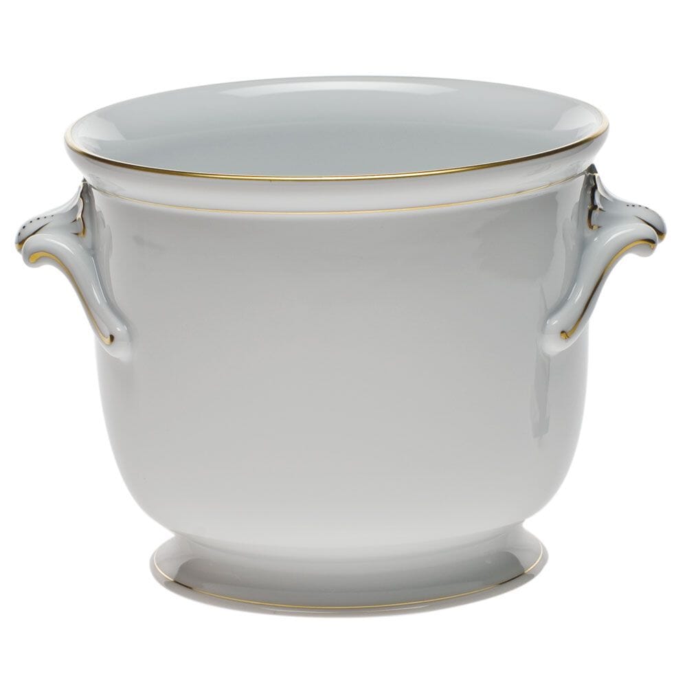 Herend Golden Edge Medium Cachepot Dinnerware Herend 