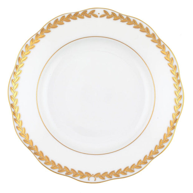 Herend Golden Laurel Salad Plate Dinnerware Herend 
