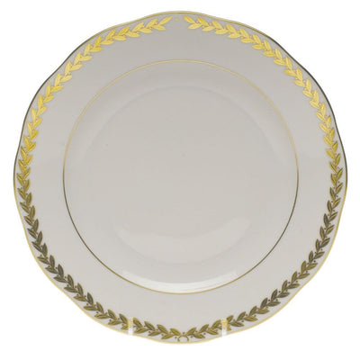 Herend Golden Laurel Dessert Plate Dinnerware Herend 