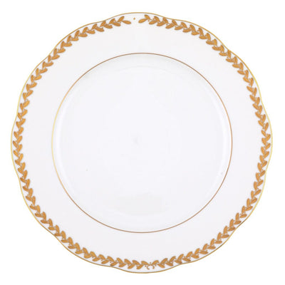 Herend Golden Laurel Service Plate Dinnerware Herend 
