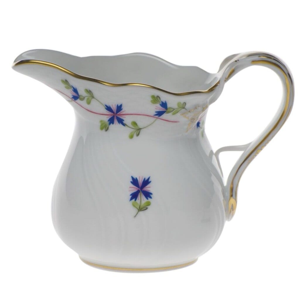 Herend Blue Garland Creamer Dinnerware Herend 
