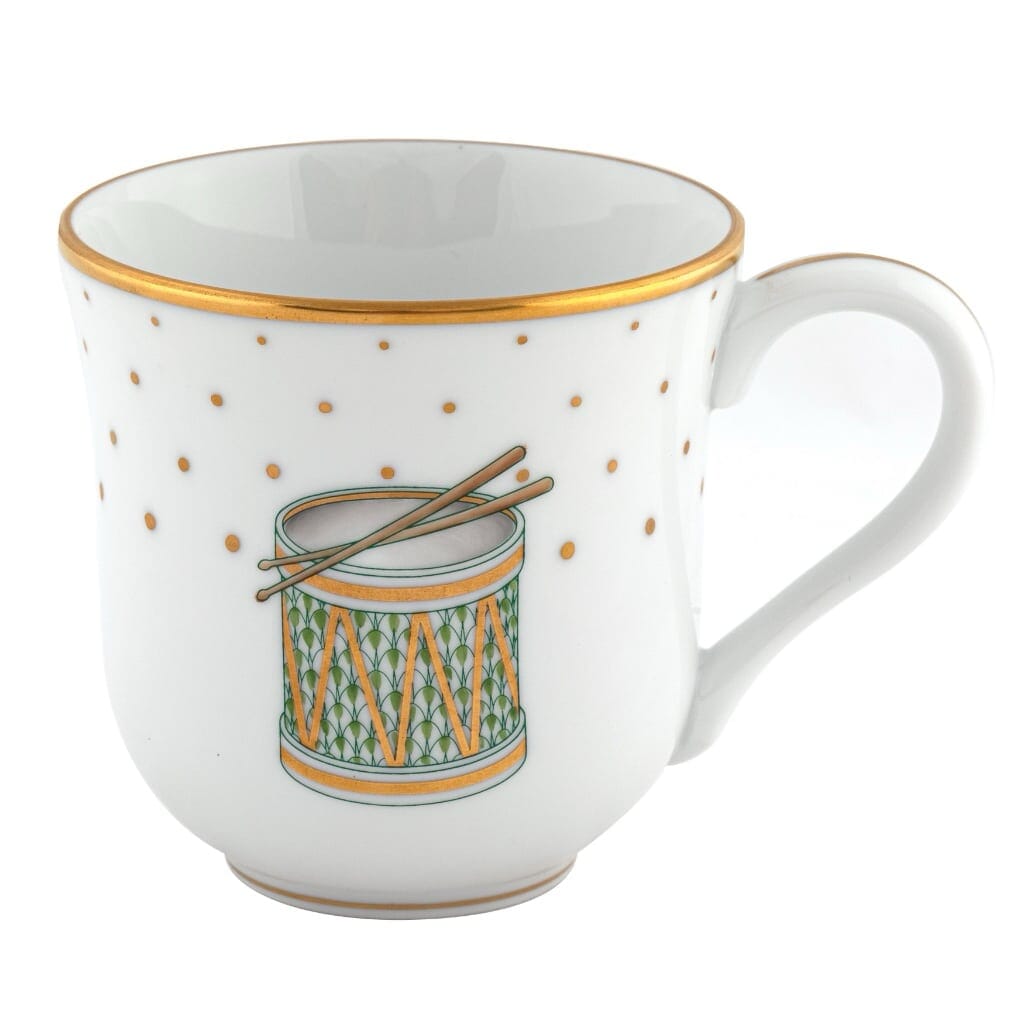 Herend Christmas Mug - Drum Dinnerware Herend 