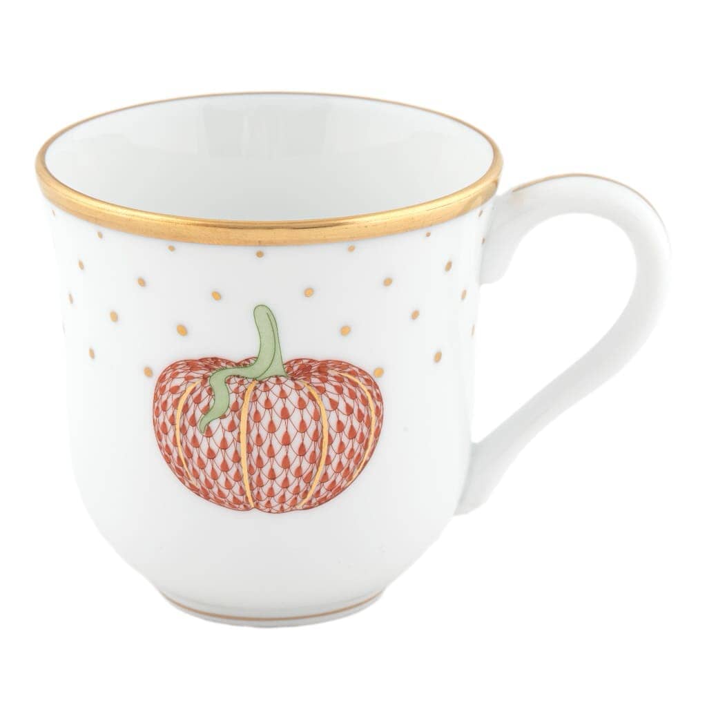 Herend Fall Mug - Pumpkin Dinnerware Herend Rust 