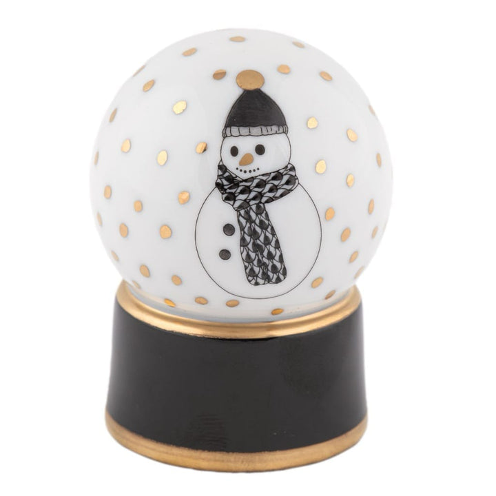 Herend Snow Globe Figurine Figurines Herend Black 