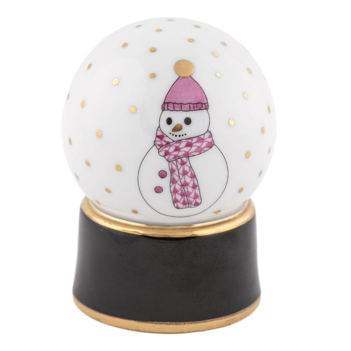 Herend Snow Globe Figurine Figurines Herend Raspberry 