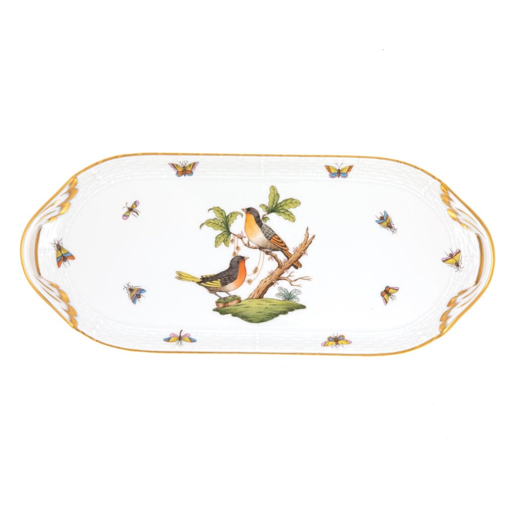Herend Rothschild Bird Sandwich Tray Trays Herend 
