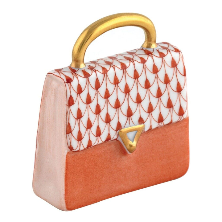 Herend Handbag Figurine Figurines Herend Rust 