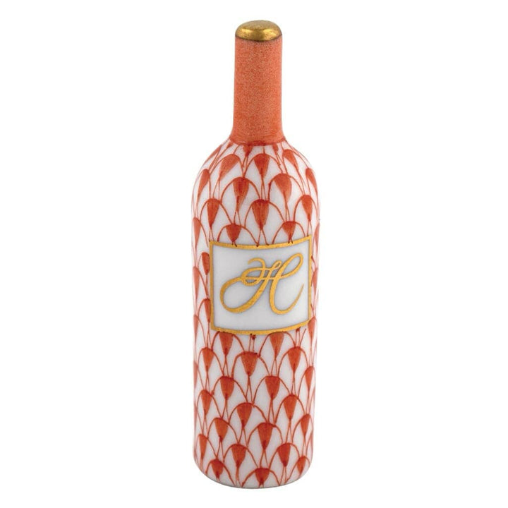 Herend Wine Bottle Figurine Figurines Herend Rust 