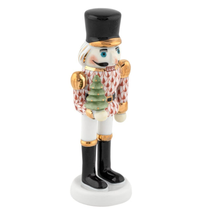 Herend Nutcracker With Christmas Tree Figurine Figurines Herend Rust 