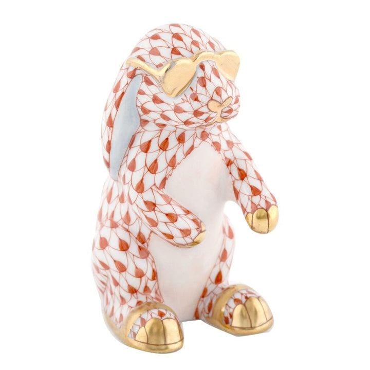 Herend Sunny Bunny Figurine Figurines Herend Rust 