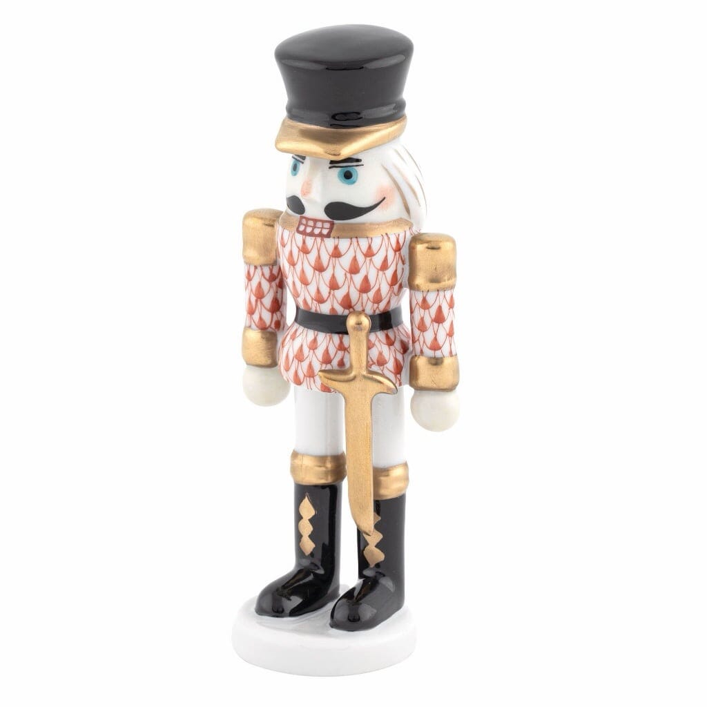 Herend Nutcracker With Sword Figurine Figurines Herend Rust 