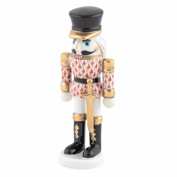 Herend Nutcracker With Sword Figurine Figurines Herend Rust 
