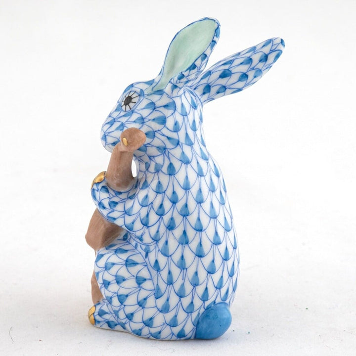 Herend Cello Bunny Figurine Figurines Herend 