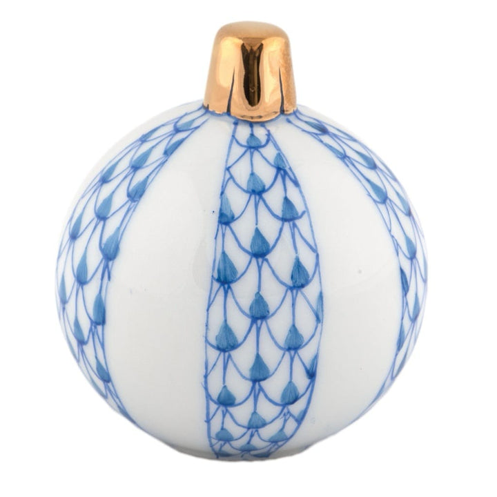 Herend Christmas Ornament Figurine Figurines Herend Blue 