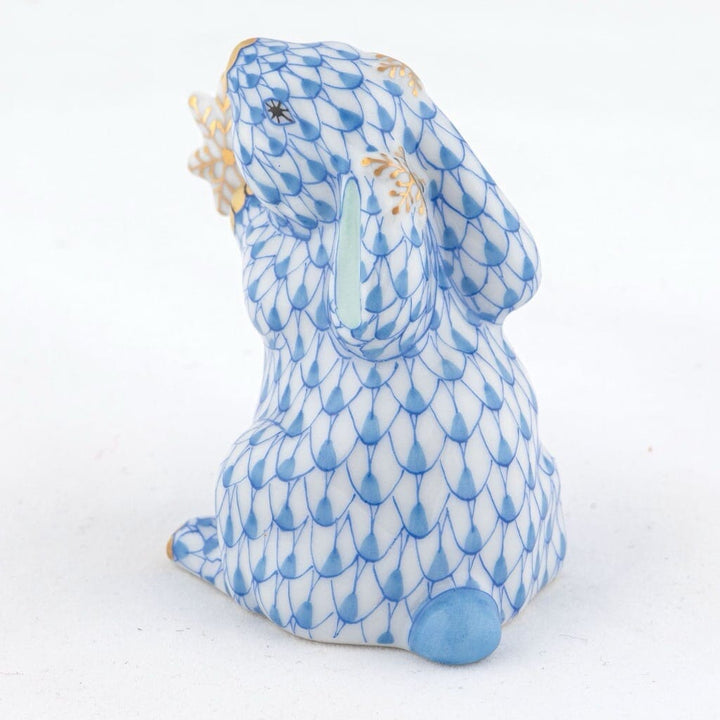 Herend Winter Bunny Figurine Figurines Herend 