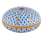 Herend Sea Urchin Box Figurines Herend Sapphire 