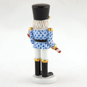 Herend Small Nutcracker With Candy Cane Figurine Figurines Herend 