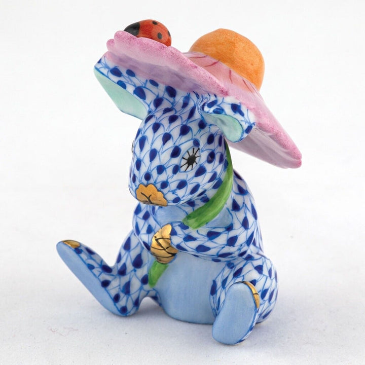 Herend Umbrella Bunny Figurine Figurines Herend 