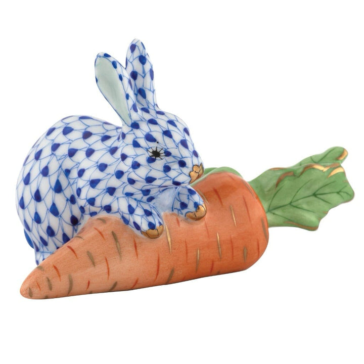 Herend Carrot Love Figurine Figurines Herend Sapphire 