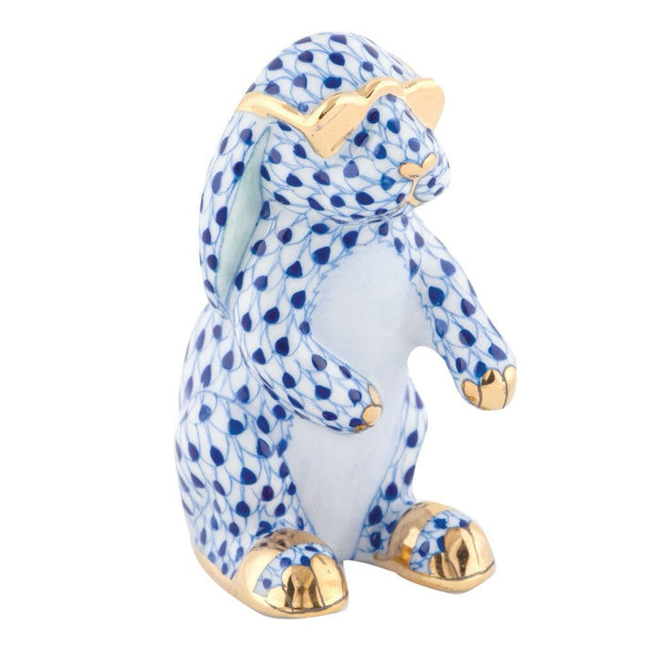 Herend Sunny Bunny Figurine Figurines Herend Sapphire 