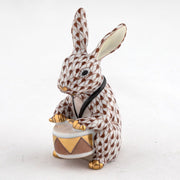 Herend Drummer Bunny Figurine Figurines Herend Chocolate 