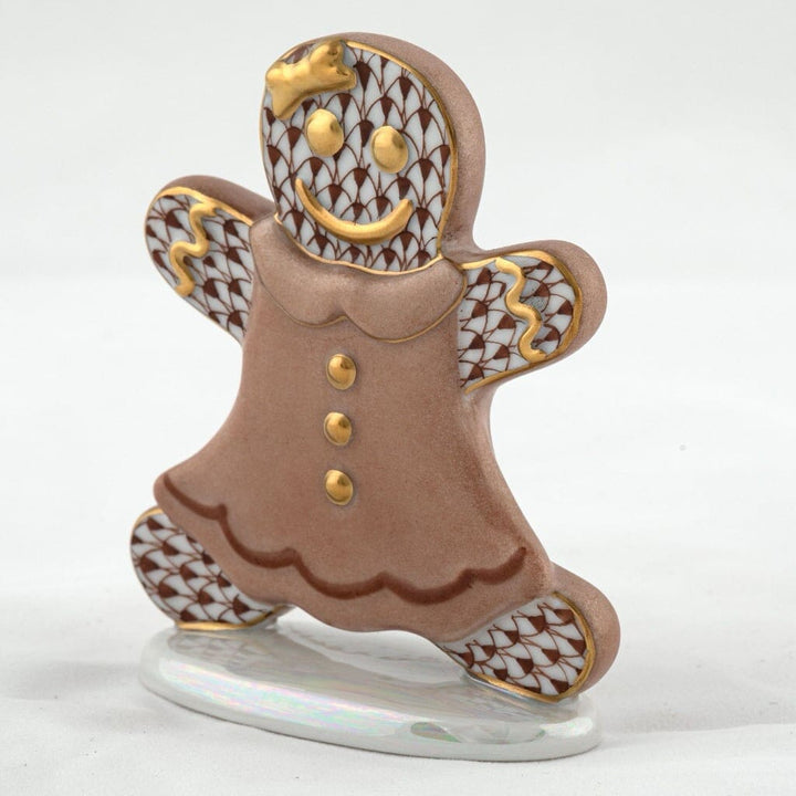 Herend Gingerbread Girl Figurine Figurines Herend 