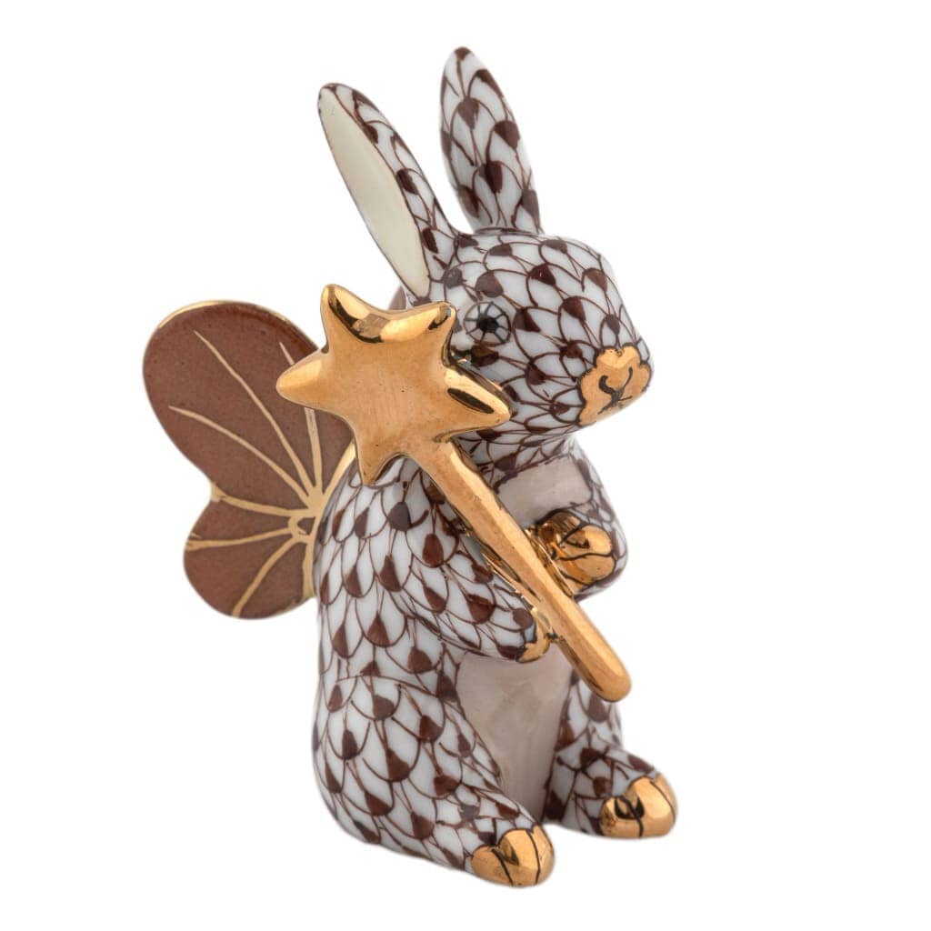 Herend Fairy Bunny Figurine Figurines Herend Chocolate 
