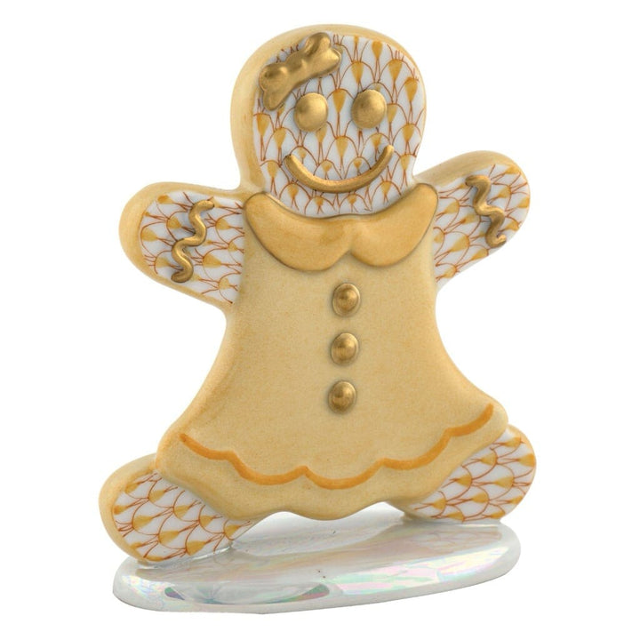 Herend Gingerbread Girl Figurine Figurines Herend Butterscotch 
